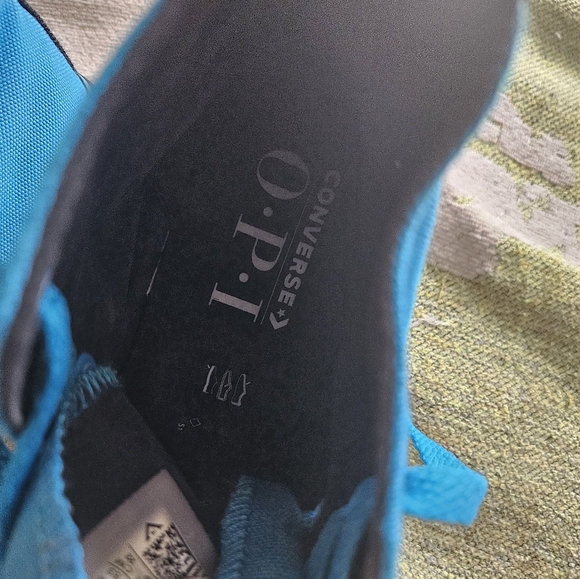 Converse & OPI Collab Hi Top Sneakers Size Womens 5 - Picture 4 of 6